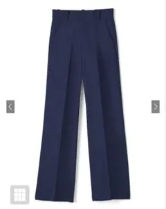 センタープレスストレートパンツ　ai07