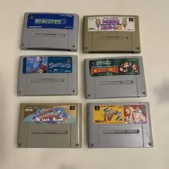 スーパーファミコン ソフト6本　説明書1つ付　まとめ売り　ウルトラマン