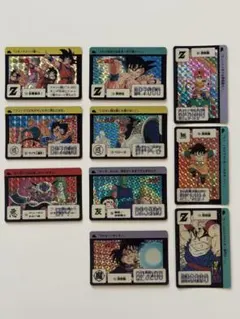 レトロ】ドラゴンボールZ カードダス 10枚セット 1996年製 - メルカリ