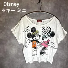 Disney ミッキー ミニー Tシャツ レディース M 平成レトロ Y2K