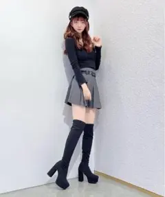 ★ ESPERANZA ラク盛り厚底ニーハイブーツ ★