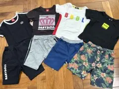【値下げ】子供服　まとめ売り　ベビードール　100　半袖　半ズボン　男の子