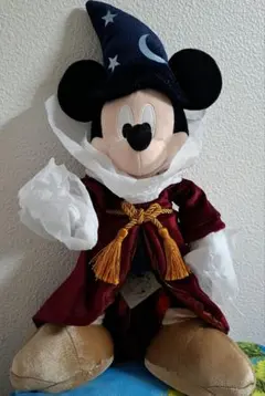 ディズニーストア　ミッキー　ぬいぐるみ　ファンタジア　魔法使いの弟子
