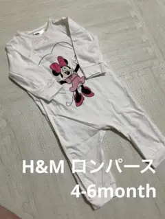 H&M ミニーマウス ロンパース 6M
