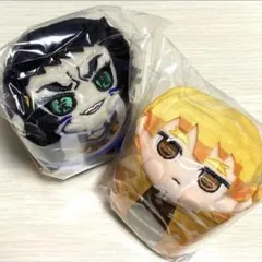 鬼滅の刃 無限城編 もちころりん ぬいぐるみマスコット 我妻善逸 獪岳