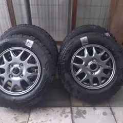 GEOLANDAR 145 80R12 ホイールセット　　走行約3000キロのサムネイル