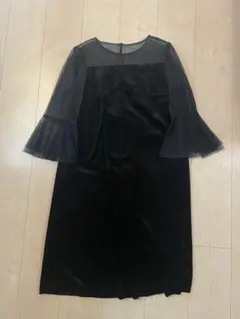 組曲　ベルベットレースワンピース