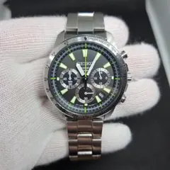 SEIKO　クロノグラフ　クォーツ腕時計　稼働品　個体数少なめ