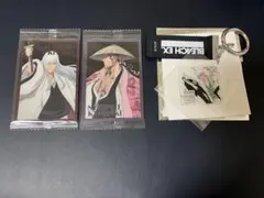 BLEACH 原画展 オリジナル レコード ジャケット キーチェーン 京楽 浮竹