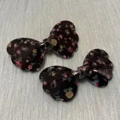 フラワーデザイン　リボンバレッタセットのサムネイル