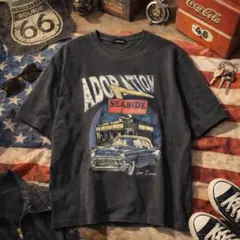 PAGEBOYLIM レトロアメリカンルーズ Tシャツ ビッグシルエット M