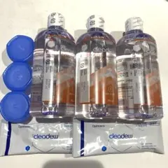 クリアデュー ハイドロワンステップ溶解すすぎ液3本 ケース3個中和錠28錠× 2