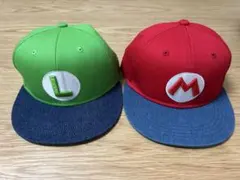 USJ ユニバ マリオ・ルイージ キャップセット 帽子