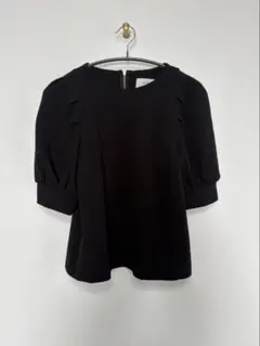 studious ステュディオス　パフスリーブ　トップス　黒のサムネイル