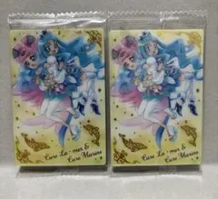 プリキュアウエハース　キュアラメール&キュアマリンMR2枚セット
