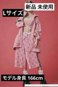 新品 クロミGALFYドクロだらけ夏セットアップ XL ピンク - メルカリ