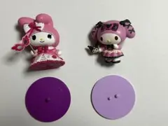 Happyくじ一番くじマイメロディフィギュア3点セット サンリオ - HAPPYくじ サンリオハロウィン フィギュア賞 ③ ④