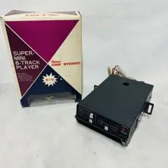 ジャンク　ヴァン　カーステレオSUPER-MINI 8-TRACK PLAYER