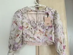 eimy istoire 花柄 パフスリーブ ブラウスのサムネイル