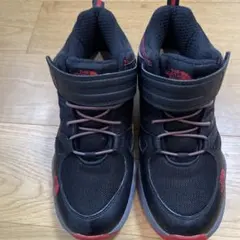 THE NORTH FACE キッズブーツ ブラック/レッド