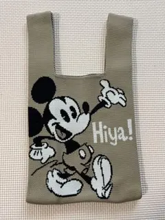 ミッキーマウス★ニットバッグ