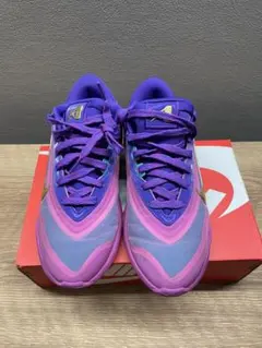 NIKE バスケットボールシューズ パープル ピンクのサムネイル