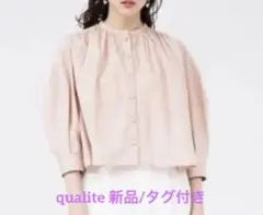 【新品・未使用】qualite カリテ 2wayブラウス　定価23,100円のサムネイル