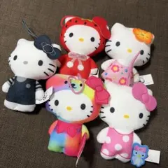 ハッピーセット　50周年ハローキティ ぬいぐるみ 5体セット