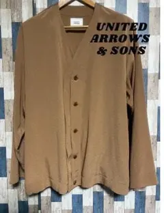 UNITED ARROWS & SONS RIPPLE CARDIGAN L