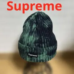 新品未使用タグ付き　SUPREME シュプリーム　ニット帽　ストリート　総柄