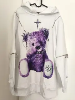 TRAVAS TOKYO ジップ付きパーカー 紫のサムネイル