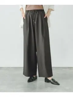 グローバルワーク　エアかるイージーワイドパンツ