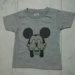 値下げ☆ミッキーTシャツグレー  100cm