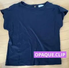 OPAQUE.CLIP カットソー ブラックのサムネイル