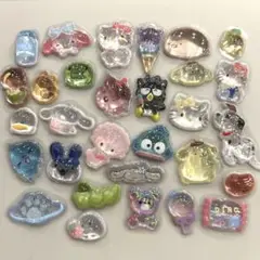 49 ボンボンドロップシール 立体シール　フレークシール　キャラクター