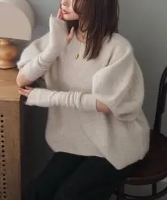 laulen knit hand warmer 2set