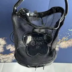 MARY QUANT メッシュハンドバッグ　ショルダーバッグ　2way