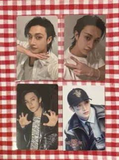 バンチャン　スキズ HMV KARMA 特典トレカA・B ラキドロA