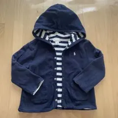 Ralph Lauren フード付きトレーナー 24M ネイビー
