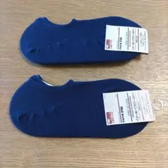 無印良品 ハイゲージスニーカーイン ネイビー 21-23cm ２足のサムネイル