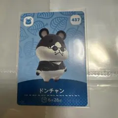 あつ森　amiiboカード　第5弾　ドンチャン　437