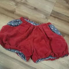 【グローバルワーク】キッズ　リバーシブルショートパンツ L 110 120女の子
