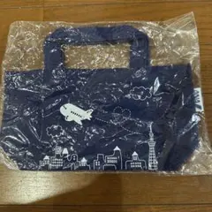 ANA ネイビー トートバッグ 飛行機