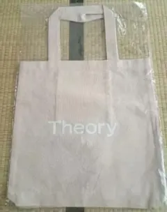 【新品未使用】theory ノベルティオリジナルトートバッグ　ベージュ
