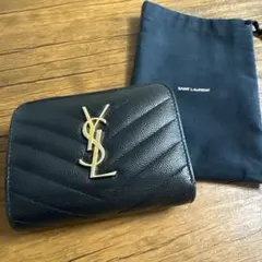 SAINT LAURENT 二つ折り財布 値段交渉受け付けます。のサムネイル