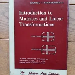 Introduction to matrices and linear tran