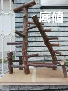 k13⭐バードアスレチック ミラーボード⭐ バードトイ 止まり木