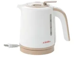 3A499 タマハシ ＆smile 倒れてもこぼれにくい 電気ケトル 1.0Lのサムネイル