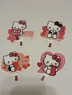 スシロー HELLO KITTY コラボ ハローキティ ピック4種セット