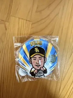 藤井皓哉選手　若鷹ガチャ　缶バッジ